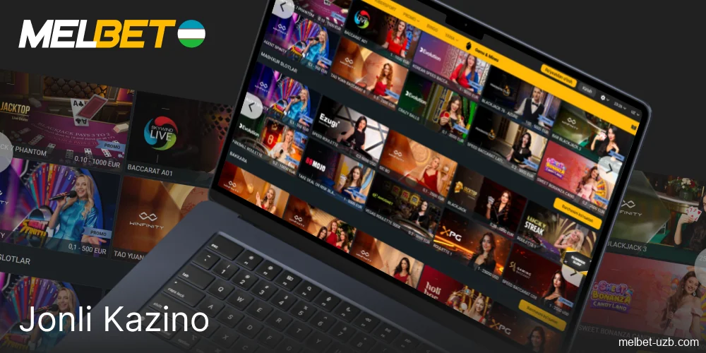 Melbet O'zbekistondagi jonli kazino sharhi